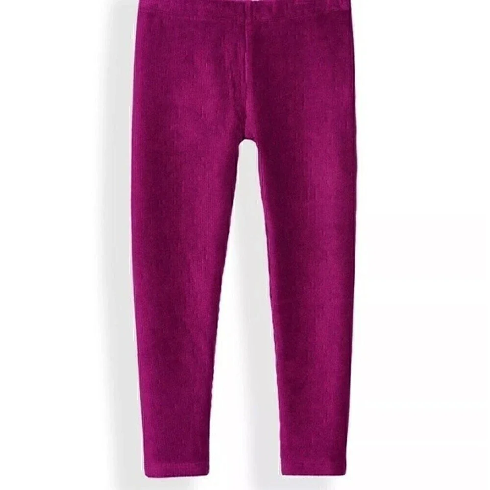 EPIC THREADS Little Girls Cottage Core Solid Corduroy Leggings size 6